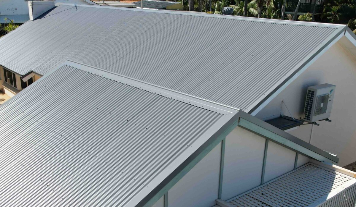 Roof replacement cost example — new Colorbond roof on a single-storey Perth home